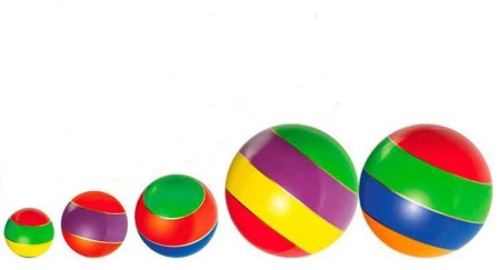 Купить Мячи резиновые (комплект из 5 мячей различного диаметра) в Завитинске 