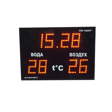 Купить Часы-термометр СТ1.13-2t для бассейна в Завитинске 