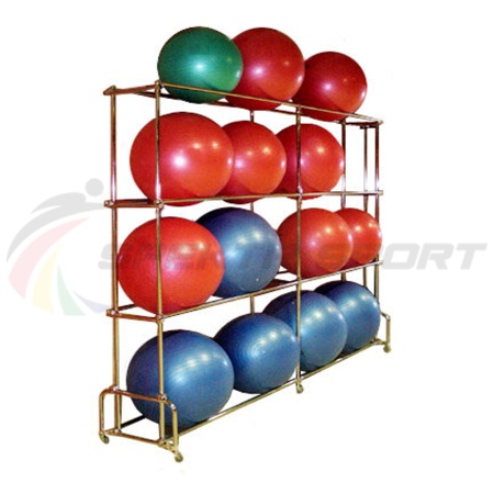 Купить Стеллаж для гимнастических мячей 16 шт в Завитинске 