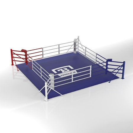 Купить Ринг боксерский напольный Totalbox на упорах 6х6м в Завитинске 