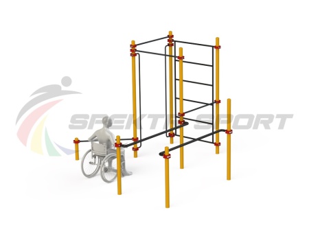 Купить Спортивный комплекс для инвалидов-колясочников WRK-D18_76mm в Завитинске 