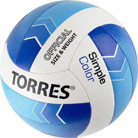 Купить Мяч волейбольный Torres Simple Color любительский р.5 в Завитинске 